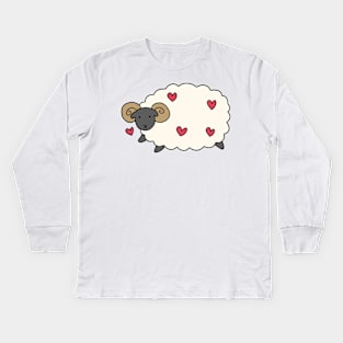 Love Ram Kids Long Sleeve T-Shirt